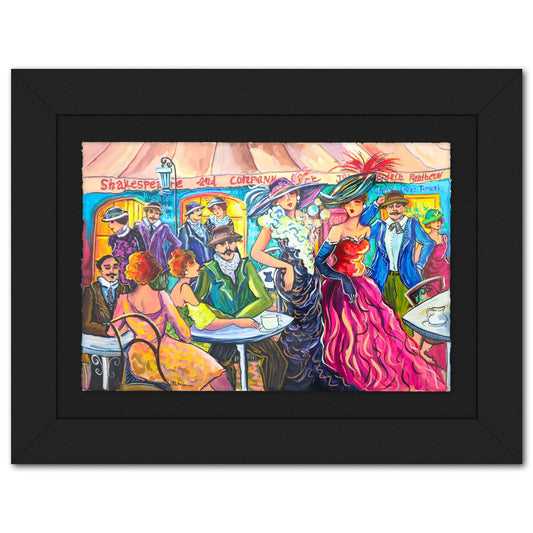 Patricia Govezensky- Original Watercolor "The Passion of the Dance"