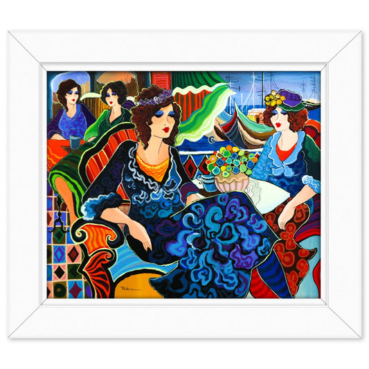 Patricia Govezensky- Original Acrylic on Canvas "Stories in Motion"