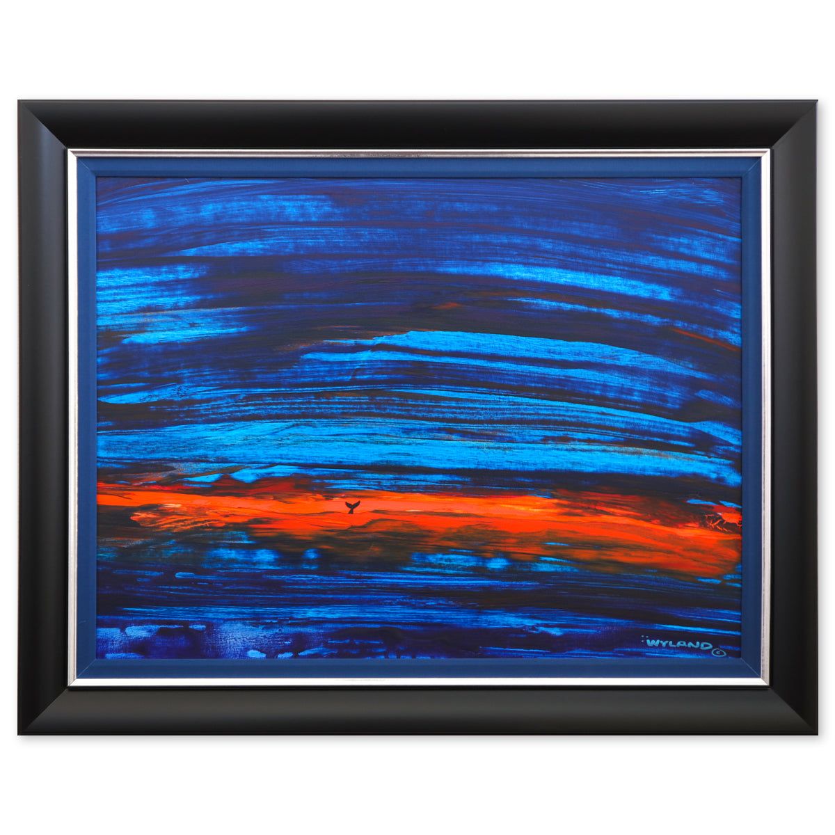 Wyland- Original Painting on Canvas "Abstract"