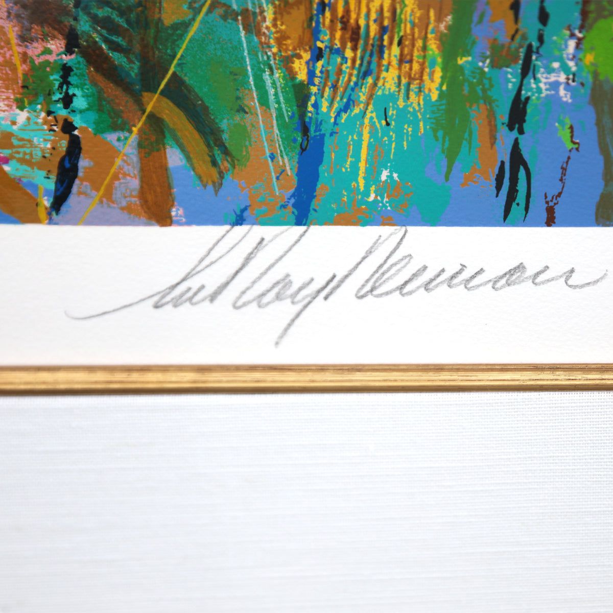 LeRoy Neiman- Serigraph "Lions"