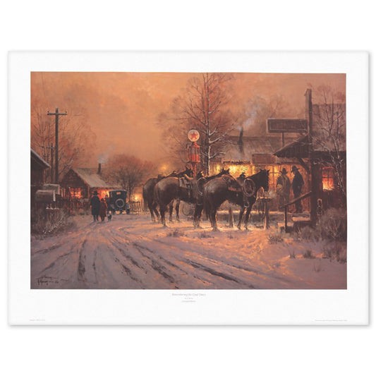 Guy Harvey- Offset Lithograph "Remembering The Good Times"