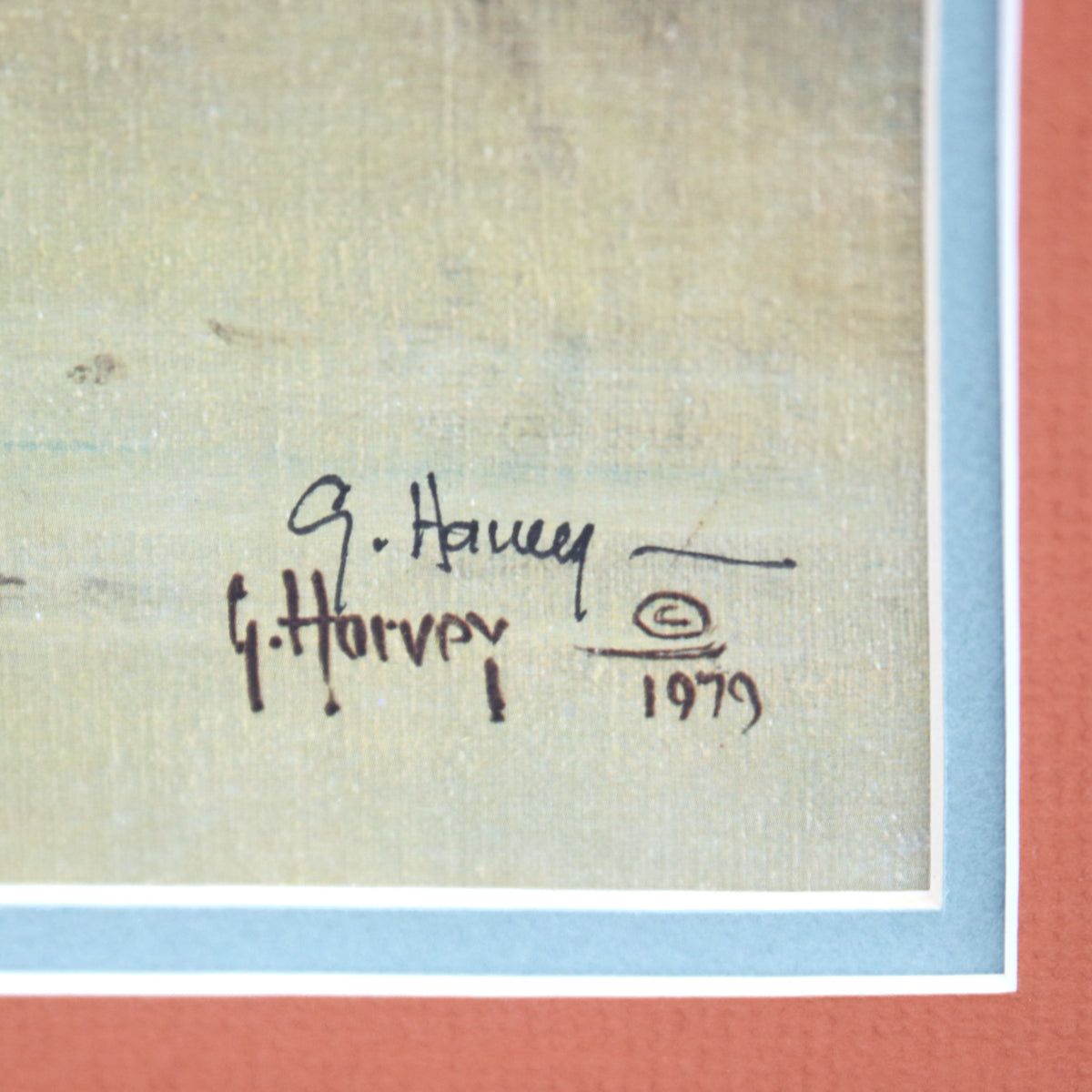 Guy Harvey- Offset Lithograph "Wagon Ride"