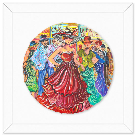 Patricia Govezensky- Original Watercolor "Midnight Collision"