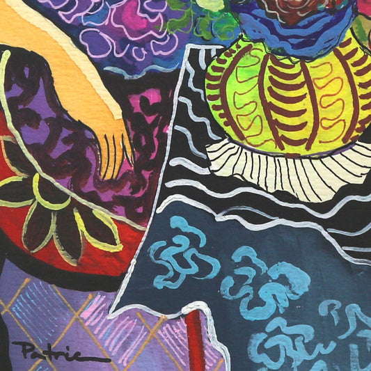 Patricia Govezensky- Original Watercolor "Refraction Point"