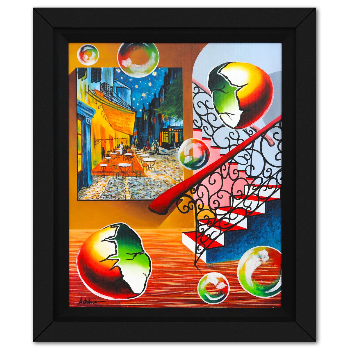 Alexander Astahov- Original Oil on Canvas "Carnival of Dreams"