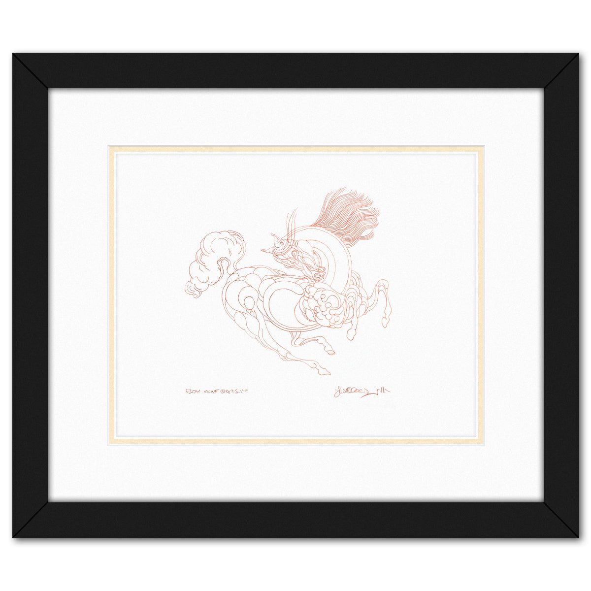 Guillaume Azoulay- Original Drawing "ESSAI XNWF"