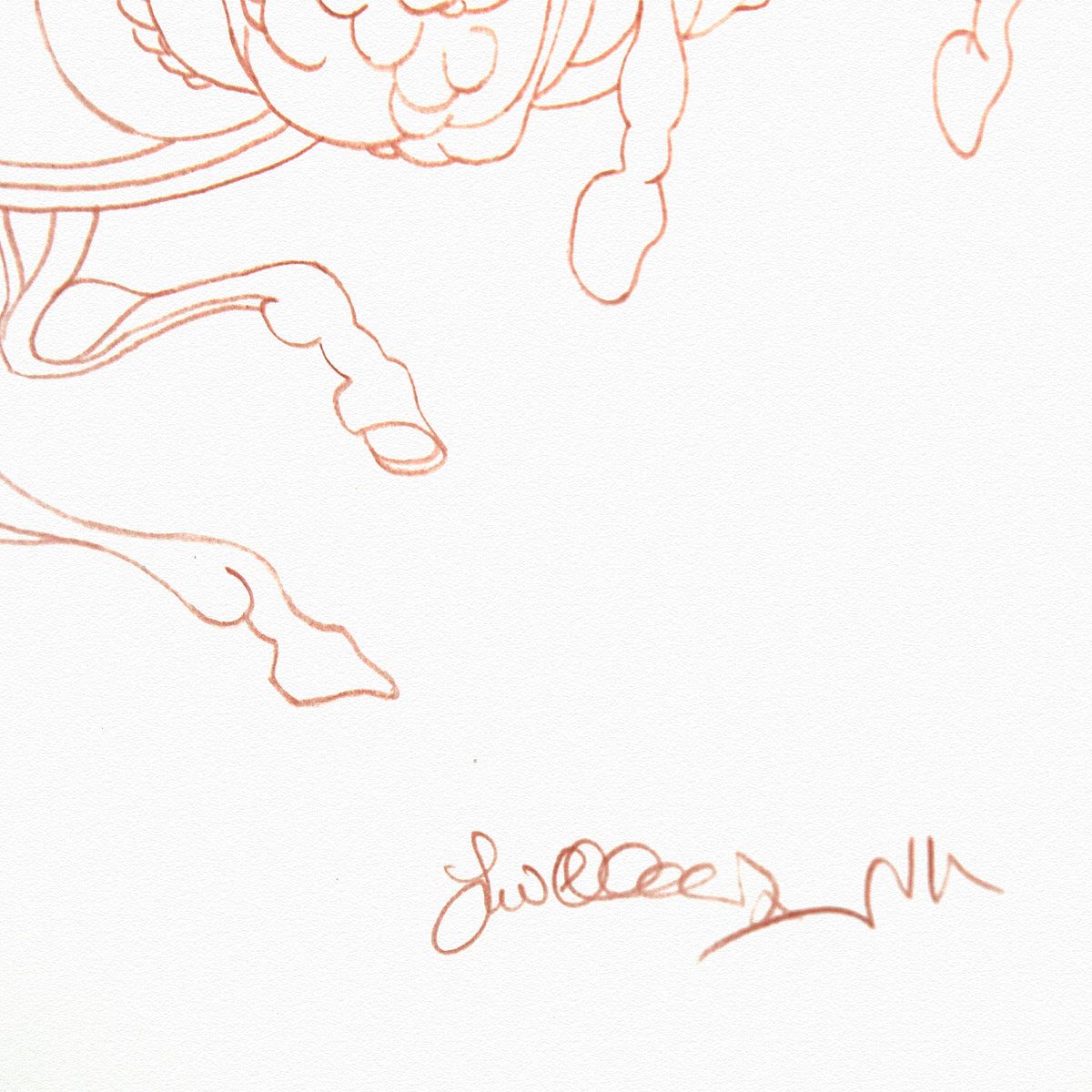 Guillaume Azoulay- Original Drawing "ESSAI XNWF"