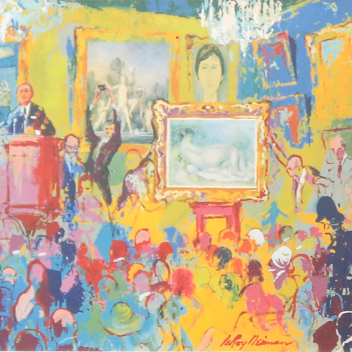 Leroy Neiman- Offset Lithograph
