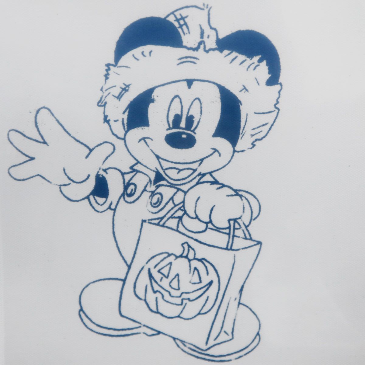 Thomas Kinkade- Hand Embellished Giclee on Canvas "Mickey and Minnie Pumpkin Festival"