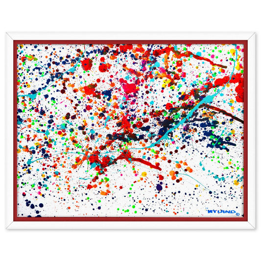 Wyland- Original Painting on Canvas "Abstract"