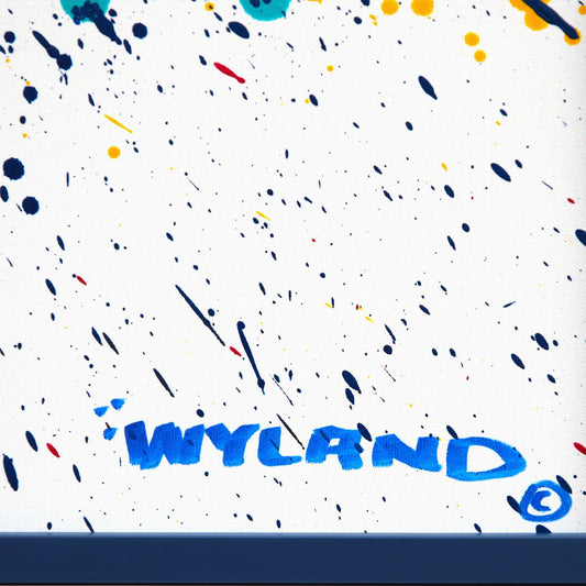 Wyland- Original Painting on Canvas "Abstract"