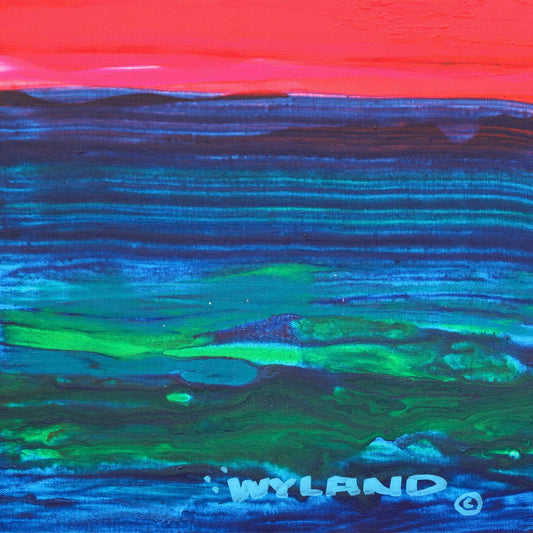 Wyland- Original Painting on Canvas "Abstract"