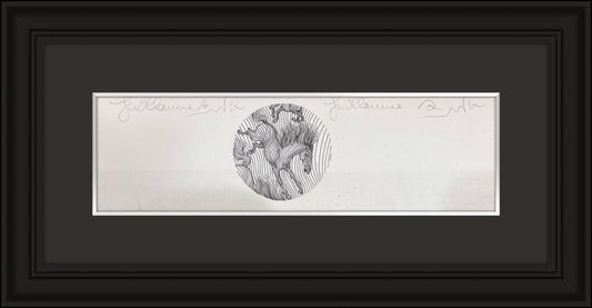 Azoulay- Original pen and ink design on paper