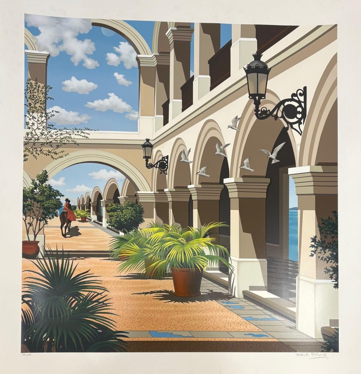 Fredrick Phillips- Serigraph on paper