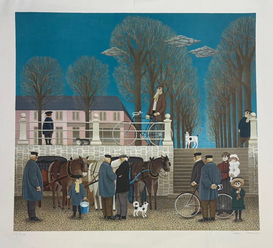 Jan Ballet- Lithograph on paper