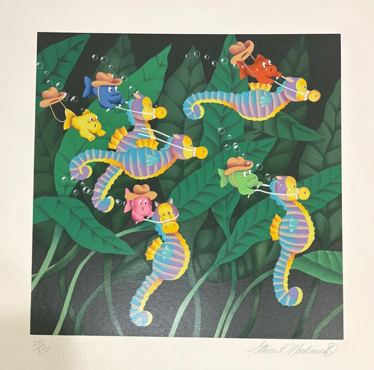 Sterwary Moskowitz- Serigraph on paper