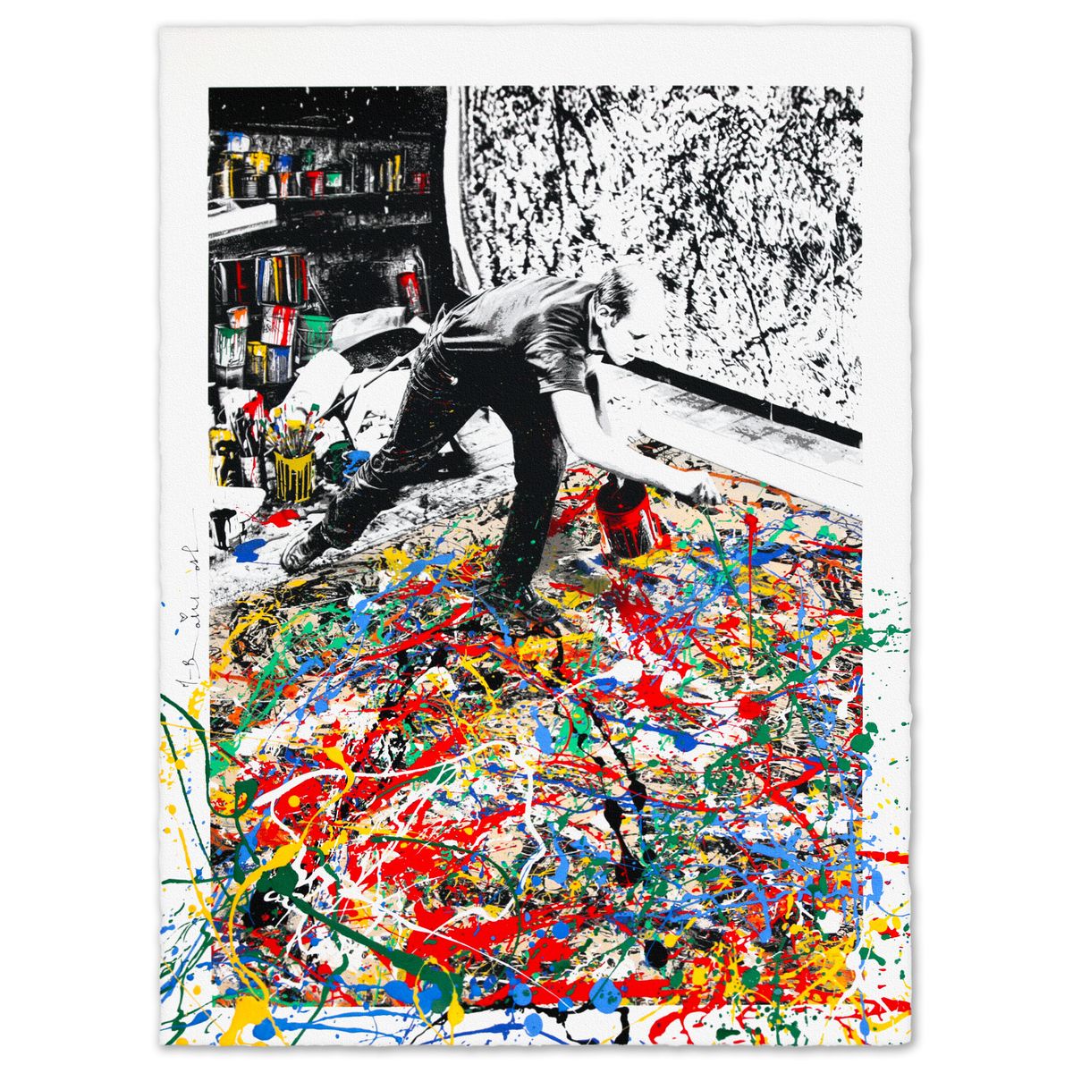 Mr Brainwash- Silkscreen "Freedom Art"