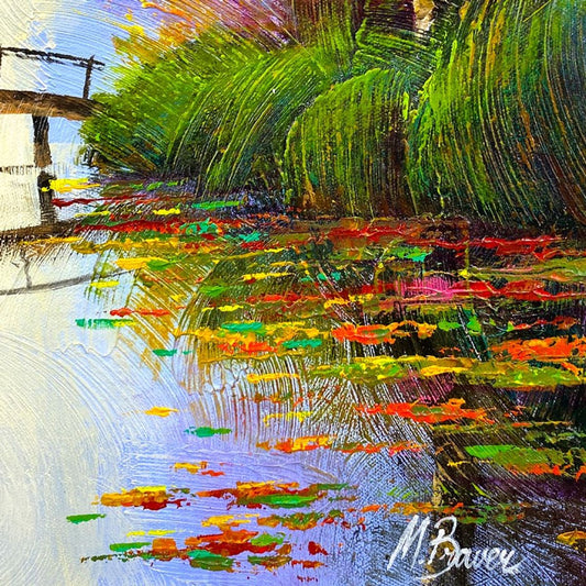 Mark Braver, Original Acrylic Painting on Canvas, Hand Signed with Letter of Authenticity.