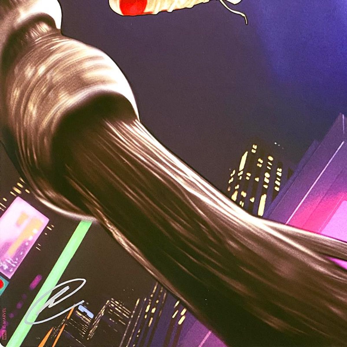 Marvel Comics & Taurin Clarke, "Miles Morales: Spider-Man" Limited Edition on Aluminum, PP Numbered 1/4 and Signed with Letter of Authenticity.