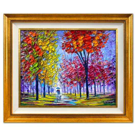 Slava Ilyayev, Framed Original Oil Painting on Canvas, Hand Signed with Letter of Authenticity.
