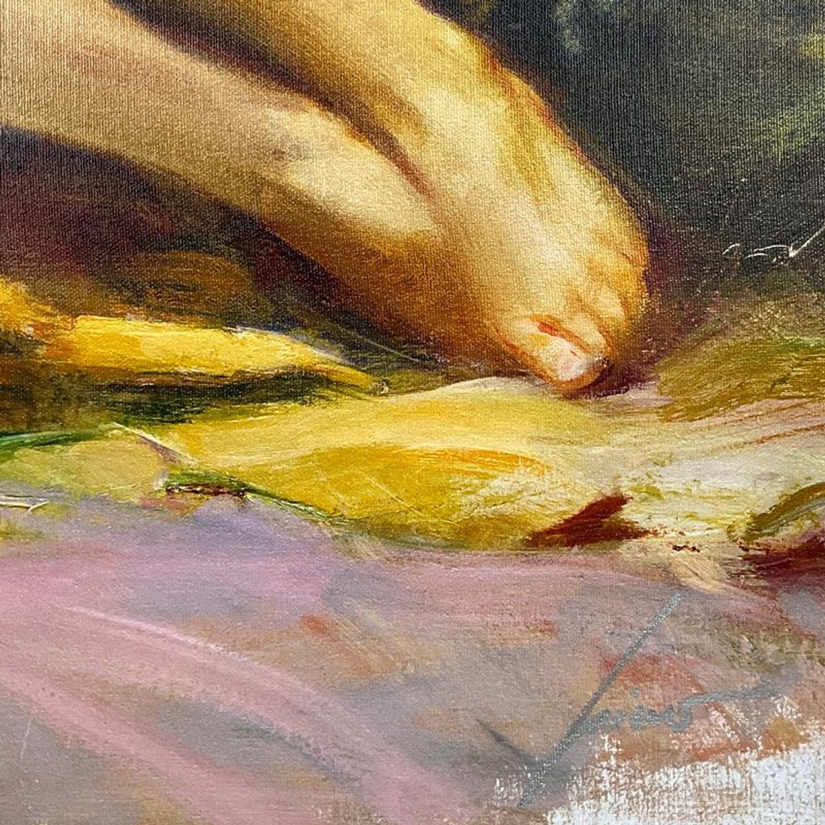 Pino (1939-2010), "My Favorite Time" Limited Edition on Canvas, HC Numbered 2/25 and Hand Signed with Certificate of Authenticity.