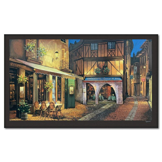 Viktor Shvaiko, "Twilight at Troy (Black)" Limited Edition Printer's Proof Serigraph (29.5" x 52"), Numbered 1/1 and Hand Signed with Letter of Authenticity.
