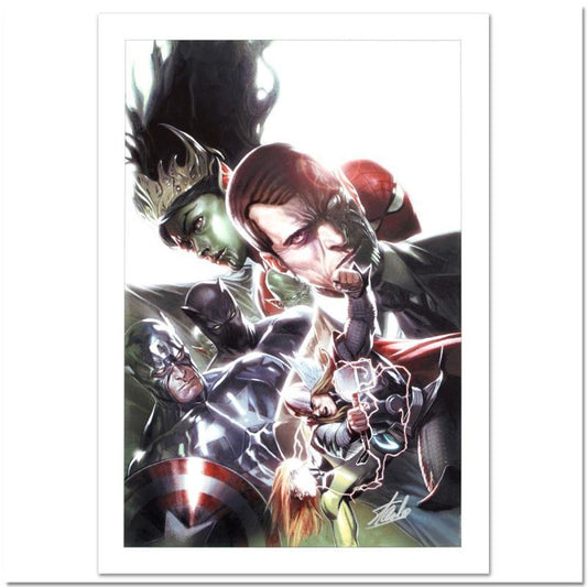 Stan Lee Signed, Marvel Comics Limited Edition Canvas 5/99 "What If? Secret Invasion #1" with Certificate of Authenticity.