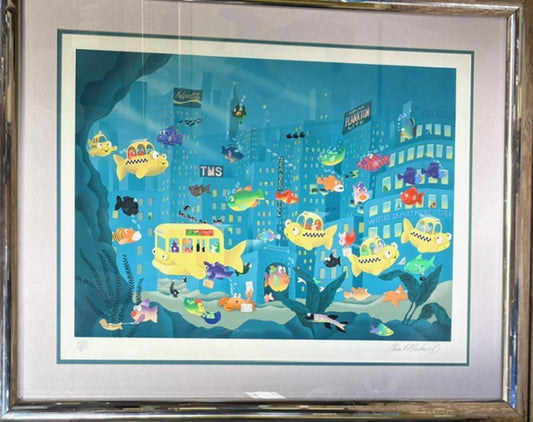 Stewart Moskowitz- Serigraph