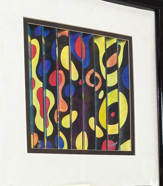 STEVEN SHEREM- ORIGINAL ONE-OF-A-KIND PAINTING 3D POLYMORPH SCULPTURE