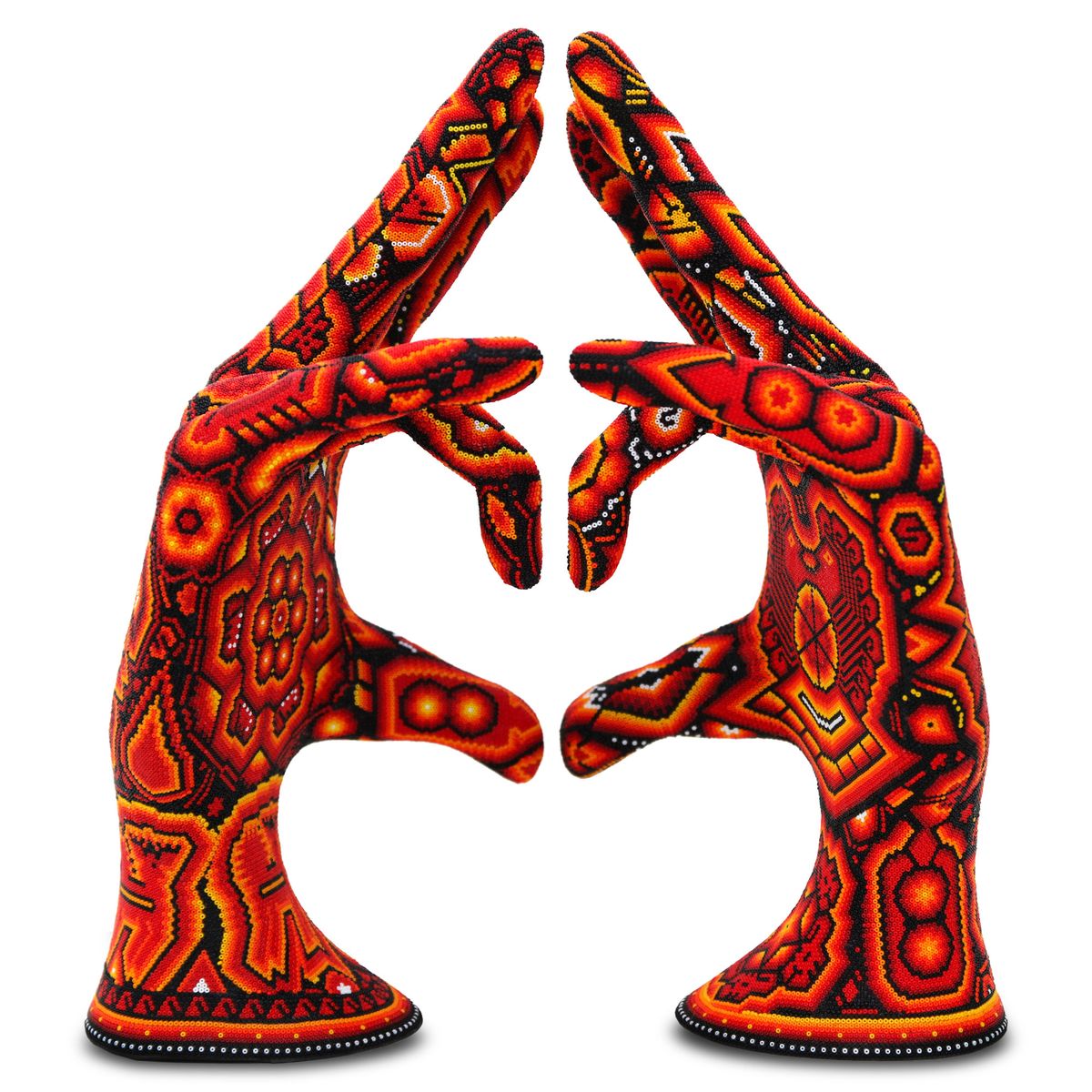 Rick Wolfryd- Original Mixed Media Sculpture "Love Temple"