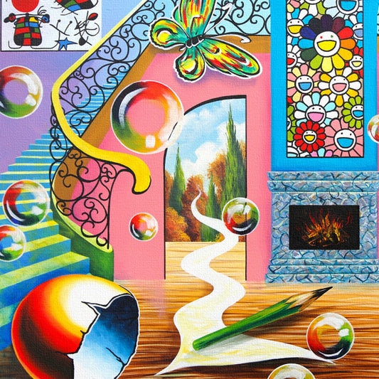 Alexander Astahov- Original Oil on Canvas "Liquid Starlight"