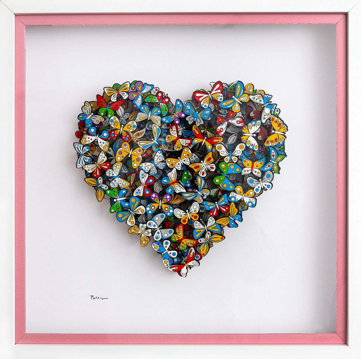Patricia Govezensky- 3D Multilayered Woodcut "Love in Paradise"
