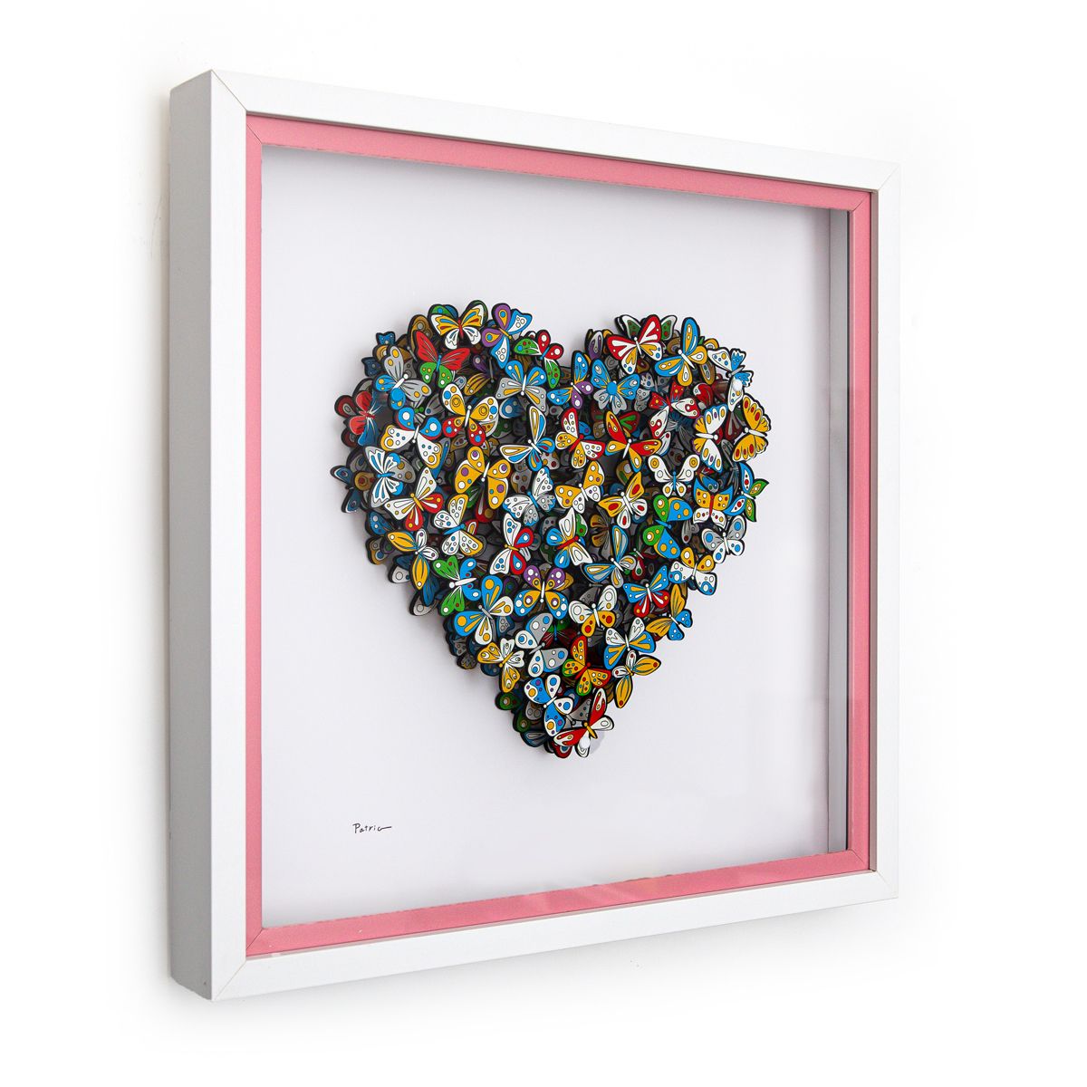 Patricia Govezensky- 3D Multilayered Woodcut "Love in Paradise"