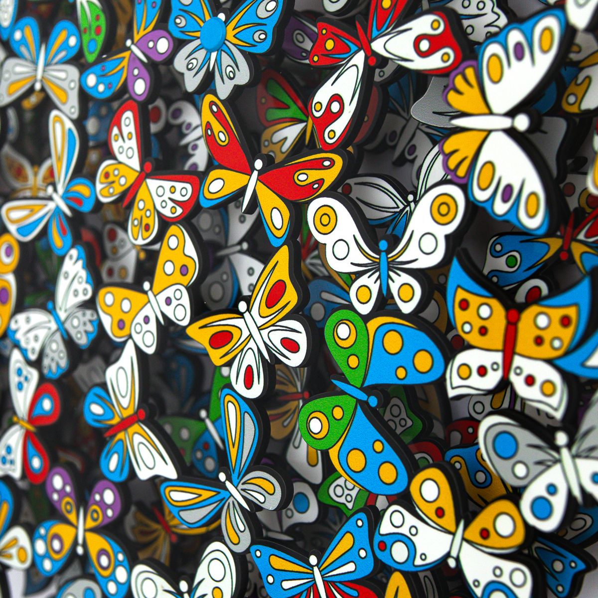 Patricia Govezensky- 3D Multilayered Woodcut "Love in Paradise"