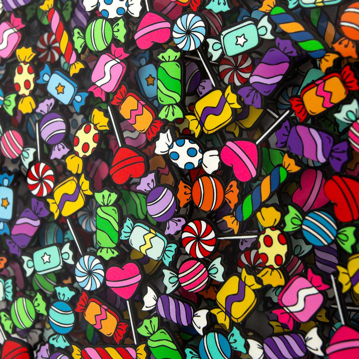 Patricia Govezensky- 3D Multilayered Woodcut "Love is Sweet"