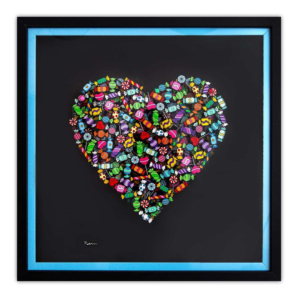 Patricia Govezensky- 3D Multilayered Woodcut "Love is Sweet"