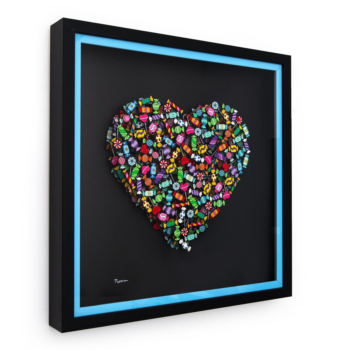 Patricia Govezensky- 3D Multilayered Woodcut "Love is Sweet"