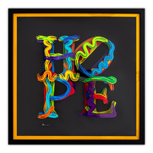 Patricia Govezensky- 3D Multilayered Woodcut "Strokes of Hope"