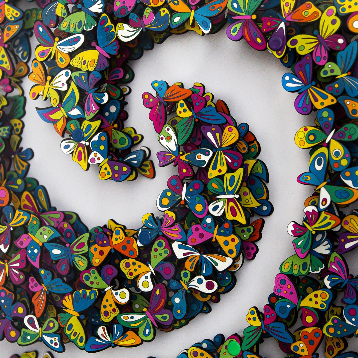Patricia Govezensky- 3D Multilayered Woodcut "Cycle of Transformation"