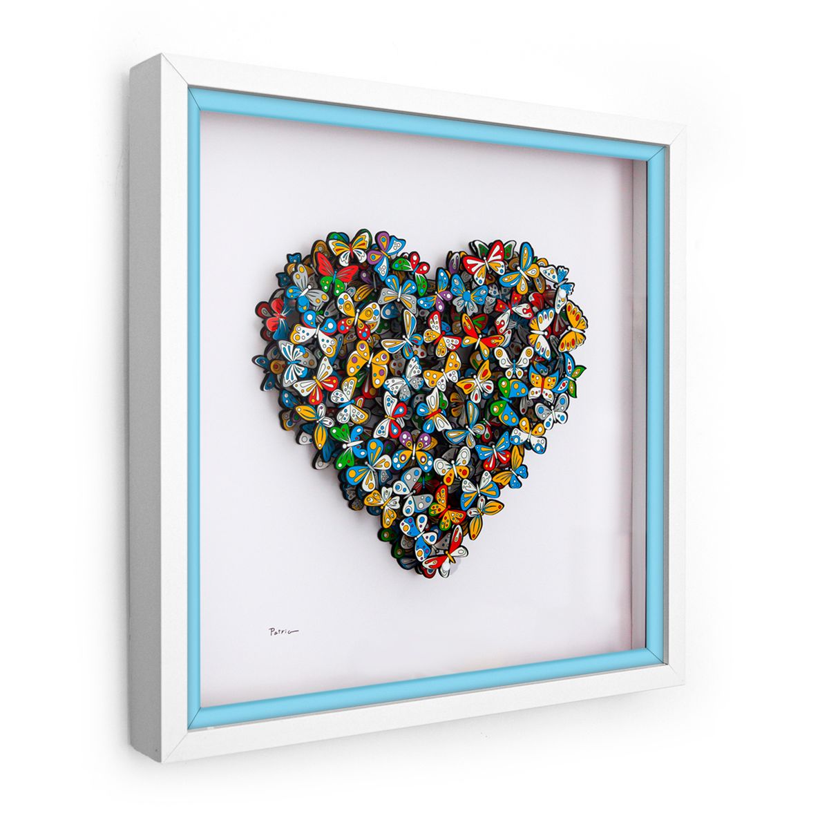 Patricia Govezensky- 3D Multilayered Woodcut "Love in Paradise"
