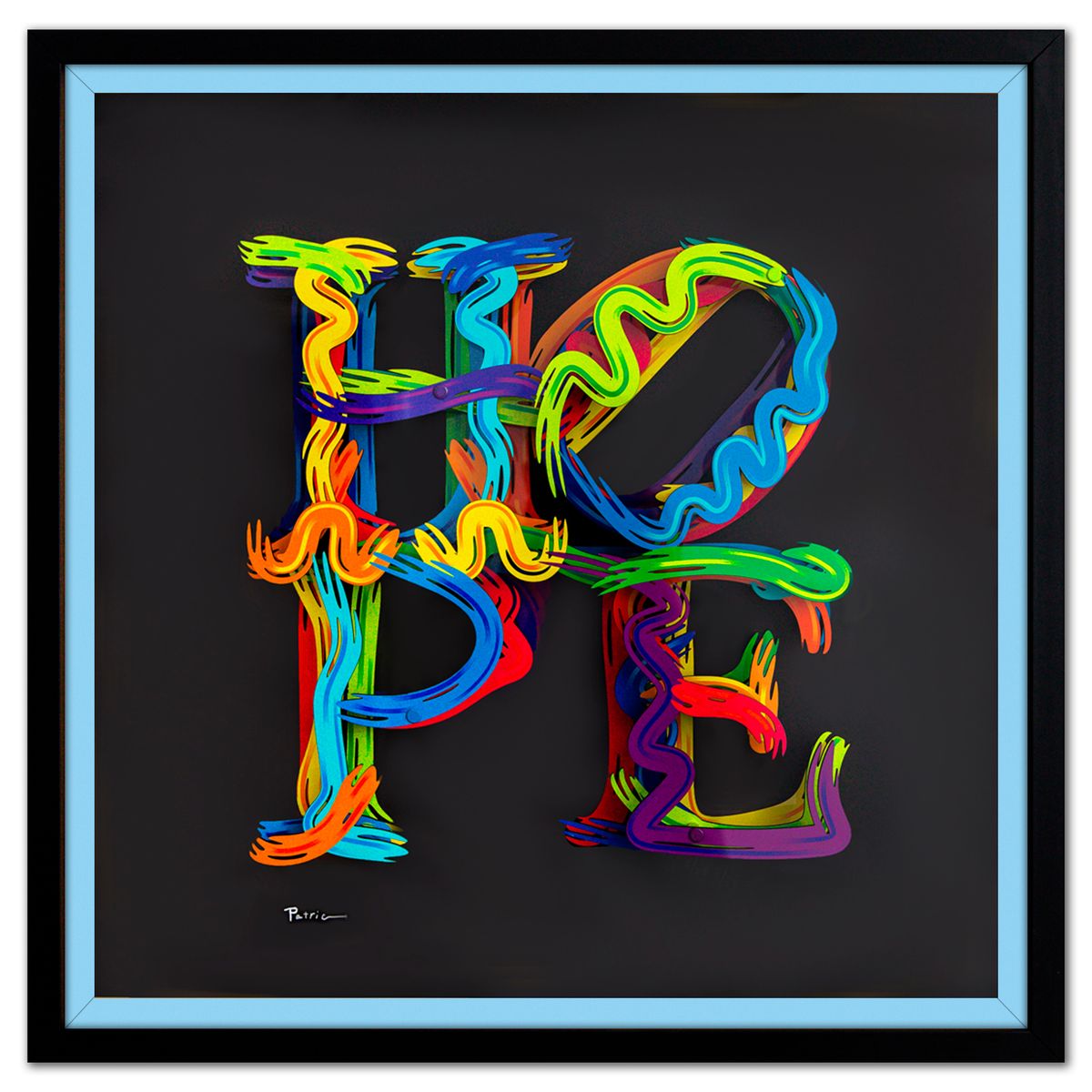 Patricia Govezensky- 3D Multilayered Woodcut "Strokes of Hope"
