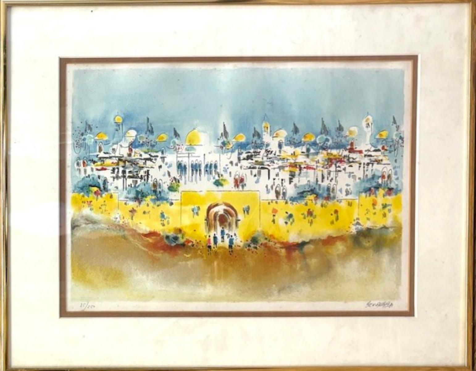 Ben Avram- Lithograph on paper