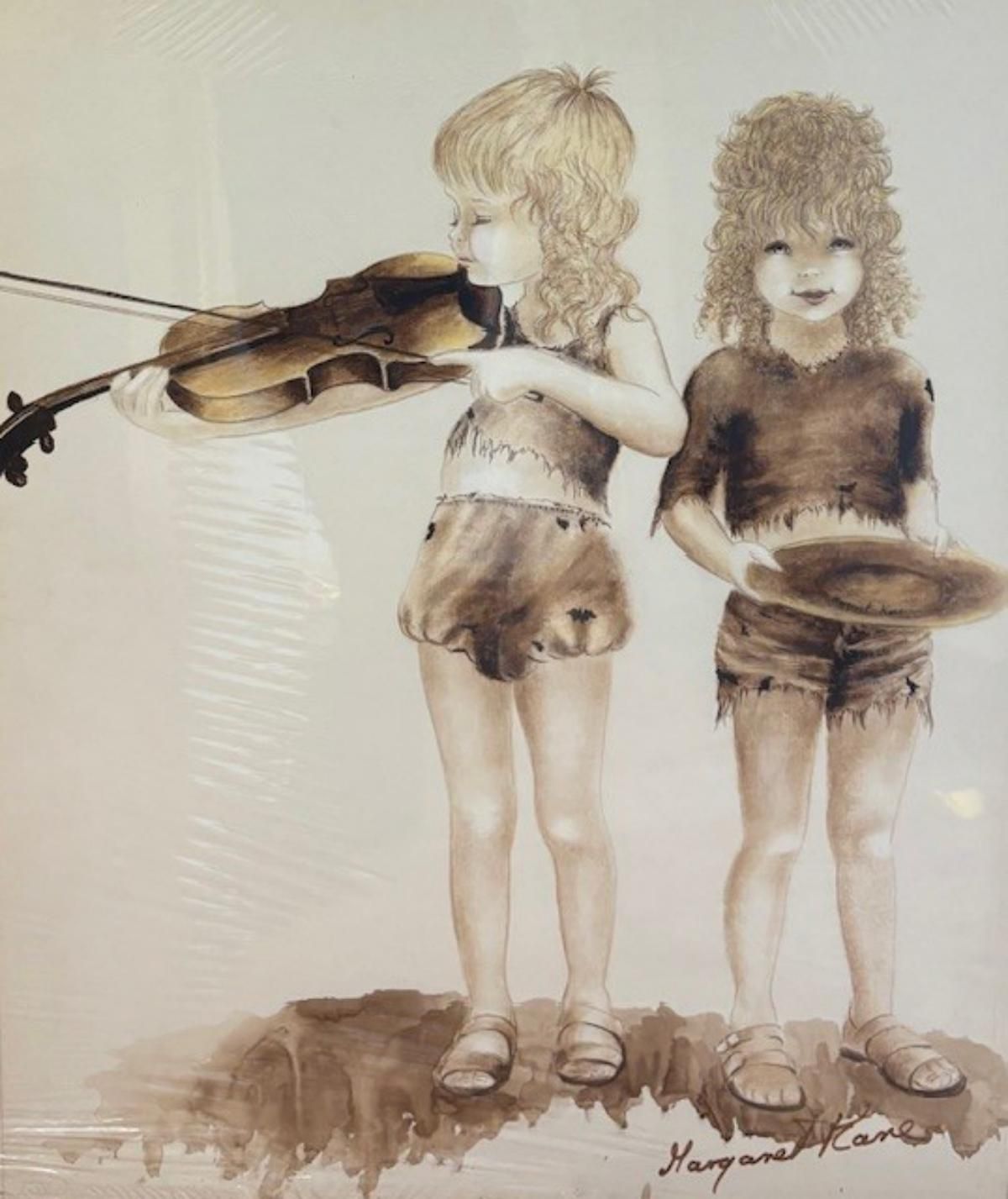 Margaret Cain- Watercolor on paper