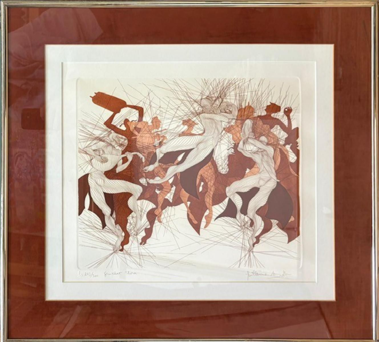 Guillaume Azoulay- Etching on paper