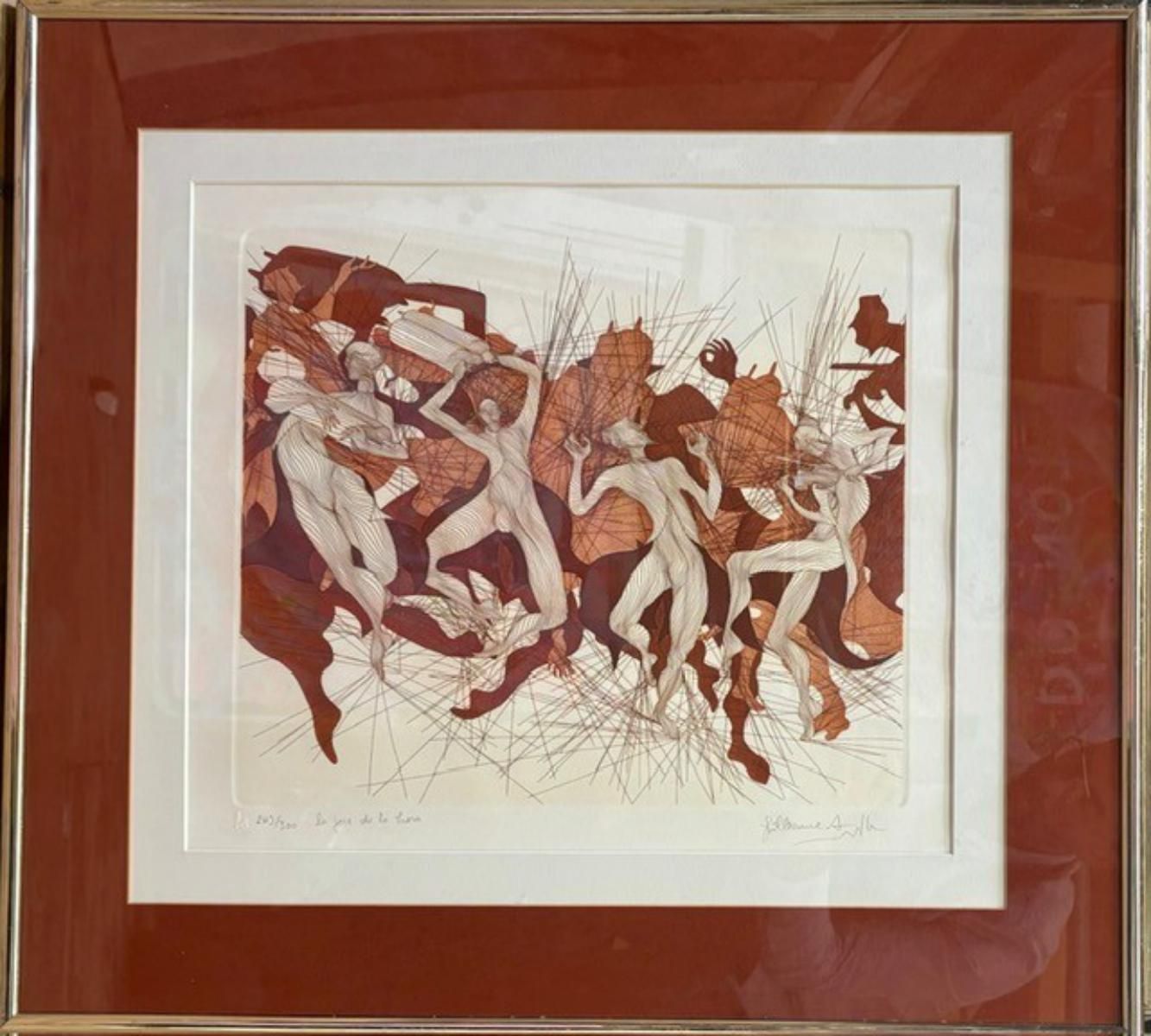 Guillaume Azoulay- Etching on paper