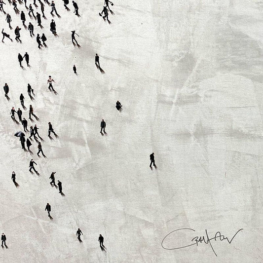 Craig Alan, "Populus: Quiet Gaze" Framed Limited Edition on Canvas, Numbered and Hand Signed with Letter of Authenticity.