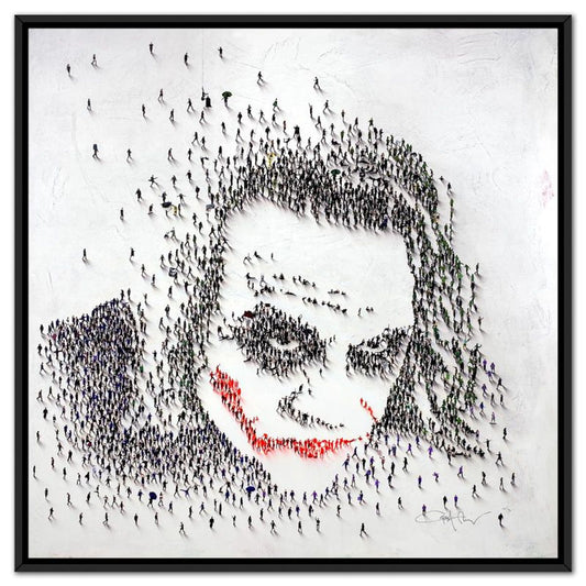 Craig Alan, "Populus: How About A Magic Trick" Framed Limited Edition on Canvas, Numbered and Hand Signed with Letter of Authenticity.