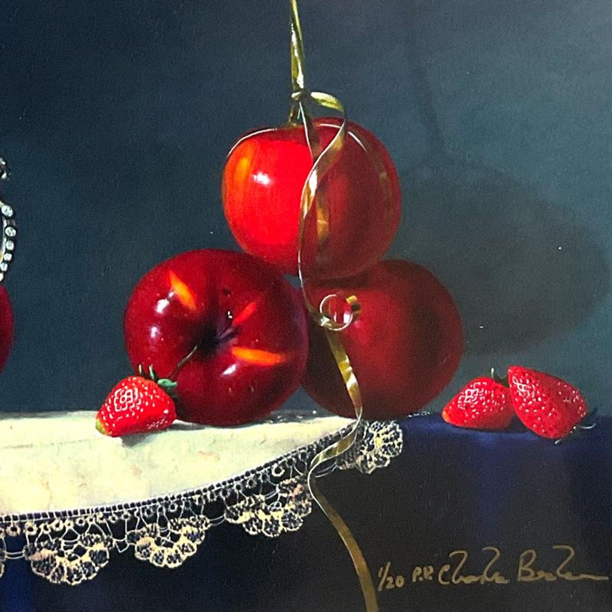 Charles Becker, "Celebration" Limited Edition Printer's Proof, Numbered 1/20 and Hand Signed with Letter of Authenticity