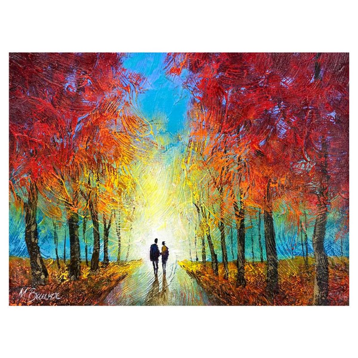 Mark Braver, Original Oil Painting on Canvas, Hand Signed with Letter of Authenticity.