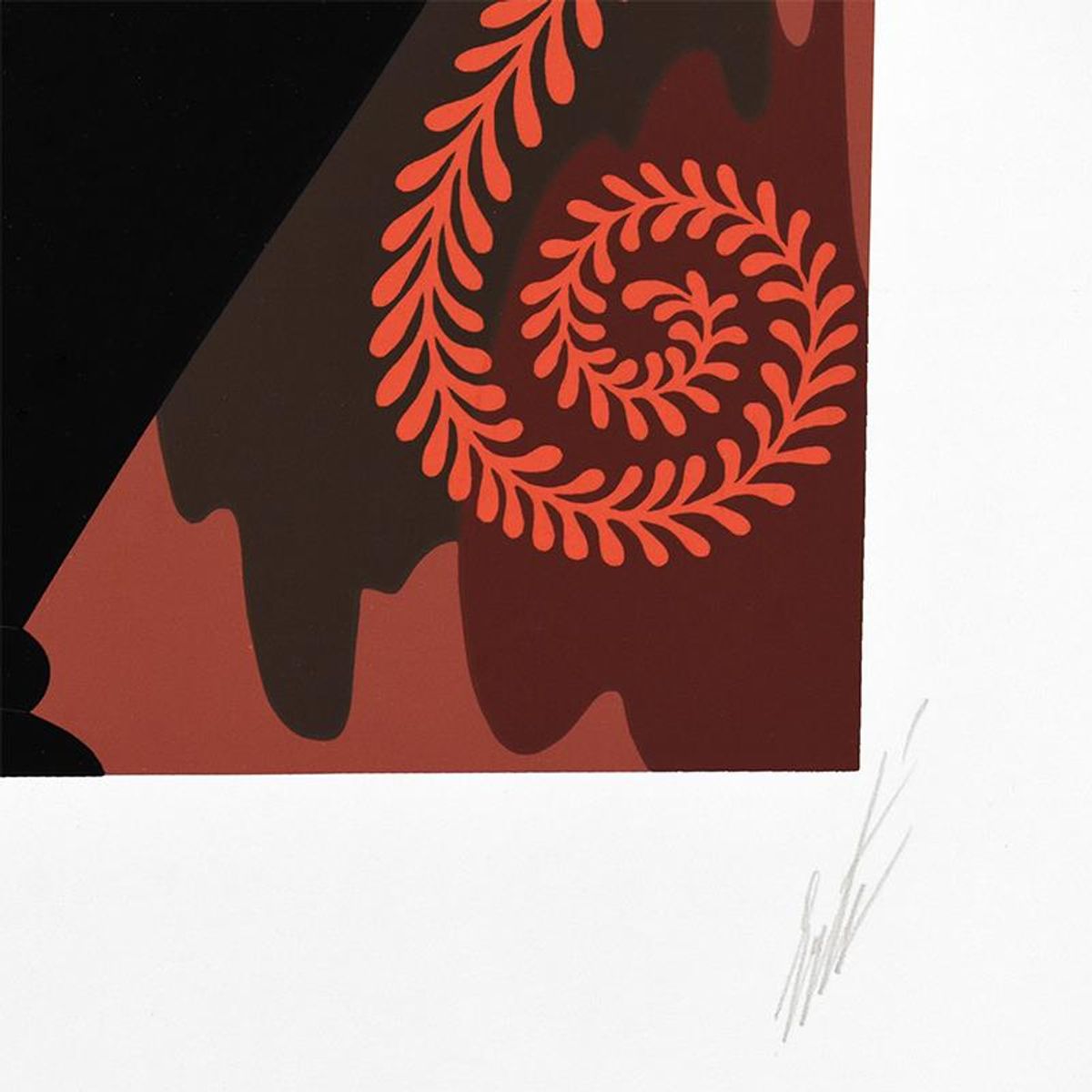 Erte (1892-1990), "Autumn Song" Limited Edition Serigraph from an AP Edition, Hand Signed with Letter of Authenticity